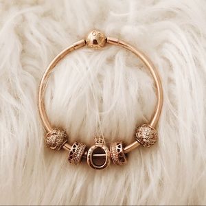 Pandora Rose Bracelet with Charms